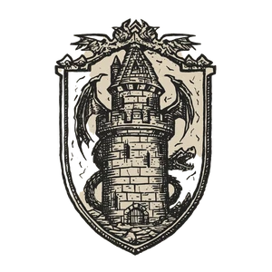 Fantasy Dragon Shield V2 Vinyl Car Decal Sticker – Waterproof & UV-Resistant 3.4133333333333336"