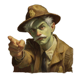 Fantasy Orc Ranger Vinyl Car Decal Sticker – Waterproof & UV-Resistant 3.4133333333333336"