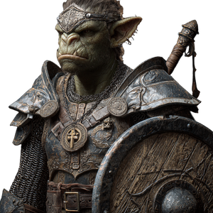 Young Orc Warrior V6 Vinyl Car Decal Sticker – Waterproof & UV-Resistant 3.4133333333333336"