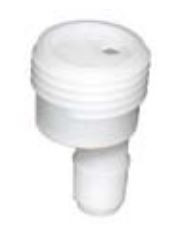 Prevent Polluted Water Backflow | White Faucet Vacuum Breaker by Phoenix Products