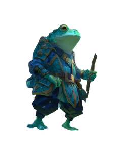 Frog Warrior V8 Vinyl Car Decal Sticker – Waterproof & UV-Resistant 4.0"