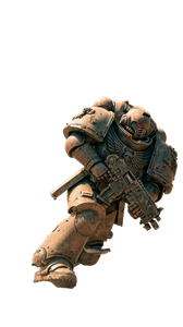 Sprinting Space Marine Vinyl Car Decal Sticker – Waterproof & UV-Resistant 4.8533333333333335"