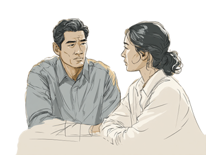 Serious Conversation Storyboard Vinyl Car Decal Sticker – Waterproof & UV-Resistant 6.1866666666666665"