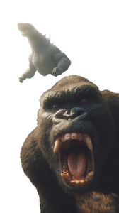 Gorilla Panic Selfie Vinyl Car Decal Sticker – Waterproof & UV-Resistant 9.706666666666667"