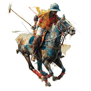 Polo Player V3 Vinyl Car Decal Sticker – Waterproof & UV-Resistant 3.4133333333333336"