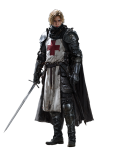 Fantasy Warrior Portrait V50 Vinyl Car Decal Sticker – Waterproof & UV-Resistant 8.213333333333333"