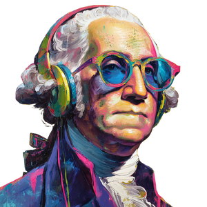 Pop Art Washington Vinyl Car Decal Sticker – Waterproof & UV-Resistant 6.826666666666667"