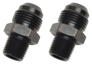 2x ProClassic -8 AN To 1/4 Inch NPT Adapter | Precision Machined, Lightweight Aluminum, High Performance