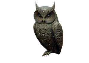 Giger Owl Vinyl Car Decal Sticker – Waterproof & UV-Resistant 3.0933333333333333"