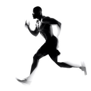 Running Man Silhouette V5 Vinyl Car Decal Sticker – Waterproof & UV-Resistant 6.826666666666667"
