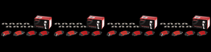 4x Ultimate Performance Ceramic Brake Pads Set | Brembo D1288-8405/ D905-7784 | Low Dust OE Equivalent | 4 pcs 4x Ultimate Performance Ceramic Brake Pads Set | Brembo D1288-8405/ D905-7784 | Low Dust OE Equivalent | 4 pcs