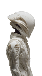 Futuristic Armored Figure V7 Vinyl Car Decal Sticker – Waterproof & UV-Resistant 4.8533333333333335"