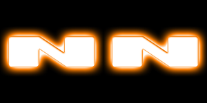 2x Illuminate Your Ride with Oracle Lighting LED Letter Badge | Letter N | Matte White