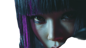 Cyberpunk Girl Night Vinyl Car Decal Sticker – Waterproof & UV-Resistant 5.4