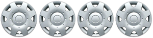 4x Upgrade Your VW Beetle | 16 Inch Silver Wheel Covers | Set of 4