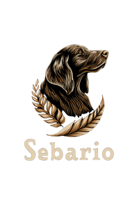 Sebario Pet Logo Vinyl Car Decal Sticker – Waterproof & UV-Resistant 8.96"
