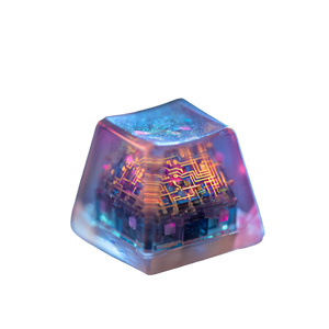 Glowing Keycap Circuit Vinyl Car Decal Sticker – Waterproof & UV-Resistant 6.826666666666667"