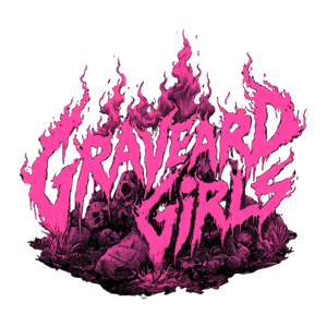 Graveyard Girls Logo Vinyl Car Decal Sticker – Waterproof & UV-Resistant 6.826666666666667"