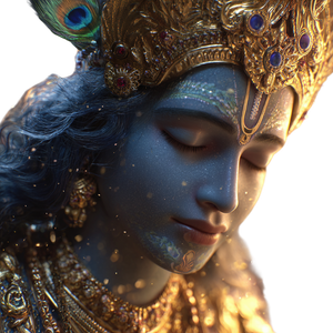 Divine Lord Krishna V49 Vinyl Car Decal Sticker – Waterproof & UV-Resistant 3.4133333333333336"