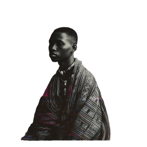 African Teenagers Portrait Vinyl Car Decal Sticker – Waterproof & UV-Resistant 6.826666666666667"