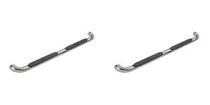 2x Upgrade Your 2014-2018 GMC Sierra 1500 | Chevrolet Silverado 1500 with Westin 4 Inch Oval Nerf Bar - Polished Stainless Steel 2x Upgrade Your 2014-2018 GMC Sierra 1500 | Chevrolet Silverado 1500 with Westin 4 Inch Oval Nerf Bar - Polished Stainless Steel