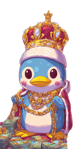 Donpen The Penguin Vinyl Car Decal Sticker – Waterproof & UV-Resistant 4.8533333333333335"
