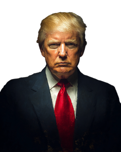 Donald Trump V14 Vinyl Car Decal Sticker – Waterproof & UV-Resistant 4.0"