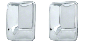 2x Enhance Your Ford F-350 Super Duty | F-250 Super Duty with Chrome Plated Exterior Door Handle Covers