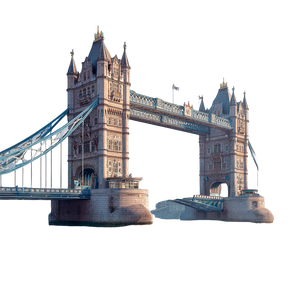 London Bridge Gate Vinyl Car Decal Sticker – Waterproof & UV-Resistant 3.4133333333333336"