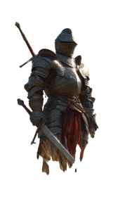 Medieval Knight Portrait V27 Vinyl Car Decal Sticker – Waterproof & UV-Resistant 4.8533333333333335"