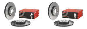 2x High Performace Brembo Vented Brake Rotor | Corrosion Resistant | 312mm Diameter | Single Piece Design