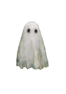Cute Ghost Painting V20 Vinyl Car Decal Sticker – Waterproof & UV-Resistant 4.373333333333333"
