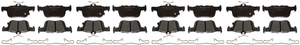 4x R-Line Ceramic Brake Pad Set | OE Replacement | Noise Reduction | Raybestos Brakes 4x R-Line Ceramic Brake Pad Set | OE Replacement | Noise Reduction | Raybestos Brakes