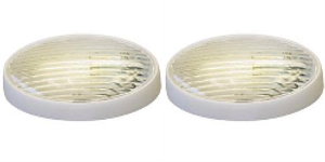 2x LaSalle Bristol Oval Porch Light | Magnifying Soft Light | Incandescent Bulb | 12V 2x LaSalle Bristol Oval Porch Light | Magnifying Soft Light | Incandescent Bulb | 12V