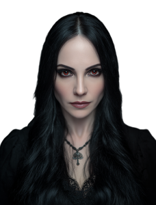Gothic Woman Portrait V31 Vinyl Car Decal Sticker – Waterproof & UV-Resistant 4.213333333333333"