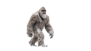 Sasquatch Portrait V2 Vinyl Car Decal Sticker – Waterproof & UV-Resistant 2.72"