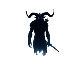 Dark Fantasy Imp Vinyl Car Decal Sticker – Waterproof & UV-Resistant 3.4133333333333336"