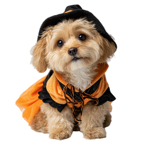 Dog In Costume V4 Vinyl Car Decal Sticker – Waterproof & UV-Resistant 3.4133333333333336"