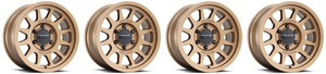 4x Upgrade Your Ride with Method Race Wheels 703 Trail Series Wheel | Bronze With Black Bead Lock Ring | Compatible With TPMS 4x Upgrade Your Ride with Method Race Wheels 703 Trail Series Wheel | Bronze With Black Bead Lock Ring | Compatible With TPMS