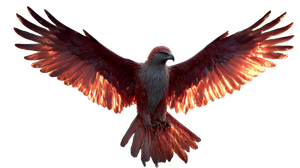 Phoenix Rising Ashes V2 Vinyl Car Decal Sticker – Waterproof & UV-Resistant 5.4