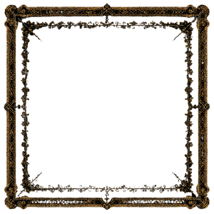 Elven Golden Frame V2 Vinyl Car Decal Sticker – Waterproof & UV-Resistant 6.826666666666667"