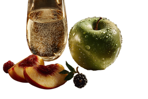 Fruit And Champagne Still Vinyl Car Decal Sticker – Waterproof & UV-Resistant 2.986666666666667"