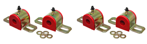2x Enhance Handling with Red Polyurethane 0.875 Inch Stabilizer Bar Mount Bushing | Greaseable 2x Enhance Handling with Red Polyurethane 0.875 Inch Stabilizer Bar Mount Bushing | Greaseable