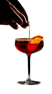 Elegant Red Cocktail V2 Vinyl Car Decal Sticker – Waterproof & UV-Resistant 4.906666666666666"