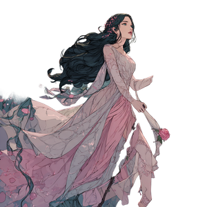 Fey Princess Vinyl Car Decal Sticker – Waterproof & UV-Resistant 3.4133333333333336"