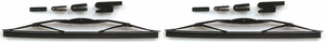 2x ANCO 31-Series Windshield Wiper Blade | DuraKlear Rubber | OE Fit | KwikConnect Install
