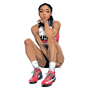 Comic Style Portrait V4 Vinyl Car Decal Sticker – Waterproof & UV-Resistant 6.826666666666667"
