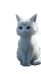 Artemis Cat Interview Vinyl Car Decal Sticker – Waterproof & UV-Resistant 9.706666666666667"
