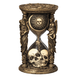Ornate Victorian Hourglass Vinyl Car Decal Sticker – Waterproof & UV-Resistant 6.826666666666667"
