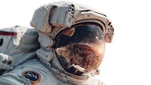 Astronaut In Space V139 Vinyl Car Decal Sticker – Waterproof & UV-Resistant 2.72"